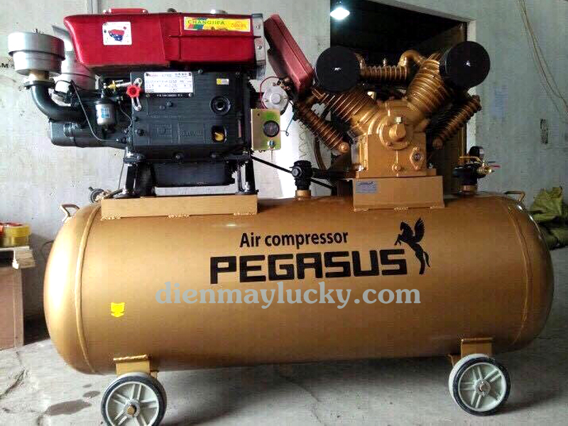 Máy nén khí chạy xăng dầu Pegasus