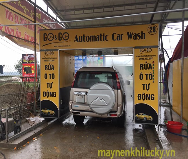 mô hình kinh doanh rửa xe ô tô