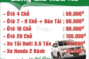 Bảng giá rửa xe ô tô hiện nay ra sao? Cách tính giá rửa xe ô tô tránh bị hớ