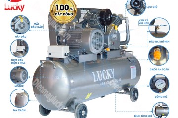 Cấu tạo máy nén khí công nghiệp và ứng dụng máy nén khí trong công nghiệp