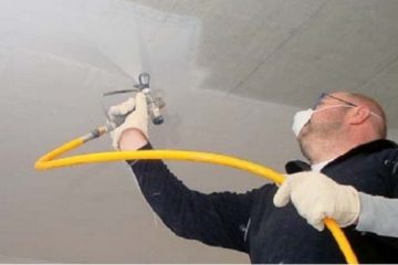 #3 típ phun sơn trần nhà ĐỀU MÀU – KHÔNG CHẢY đẹp 100%