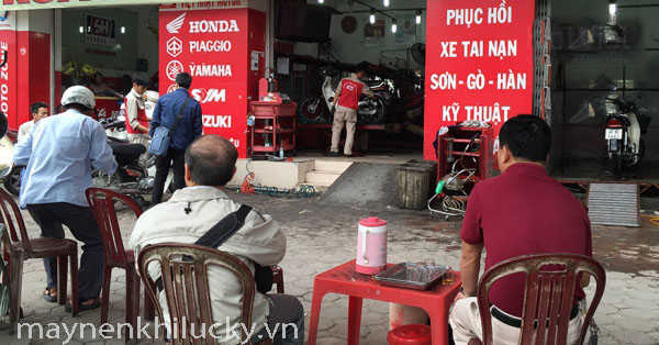 mở cửa hàng sửa chữa xe máy